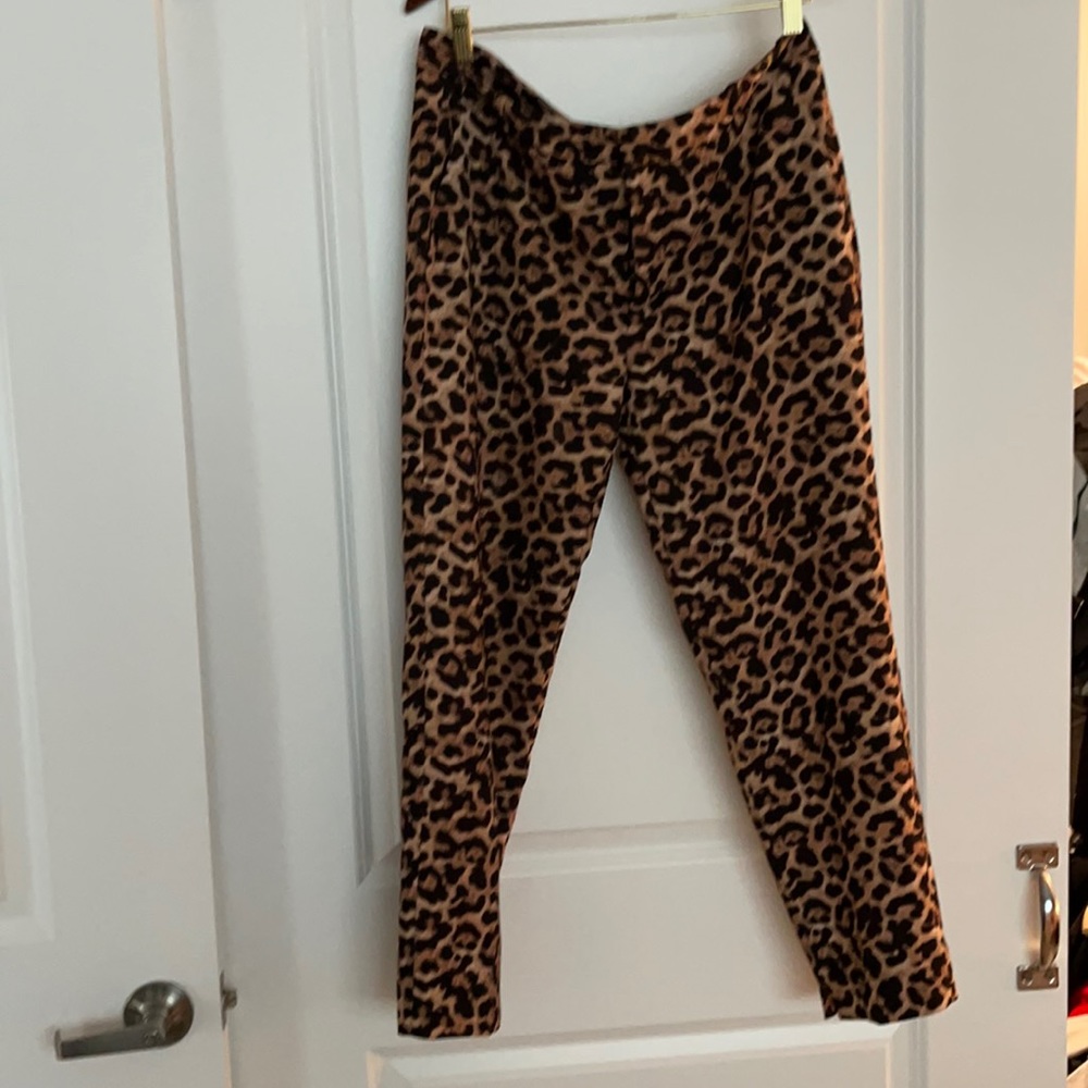 Zara Leopard/ Cheetah Print Trouser